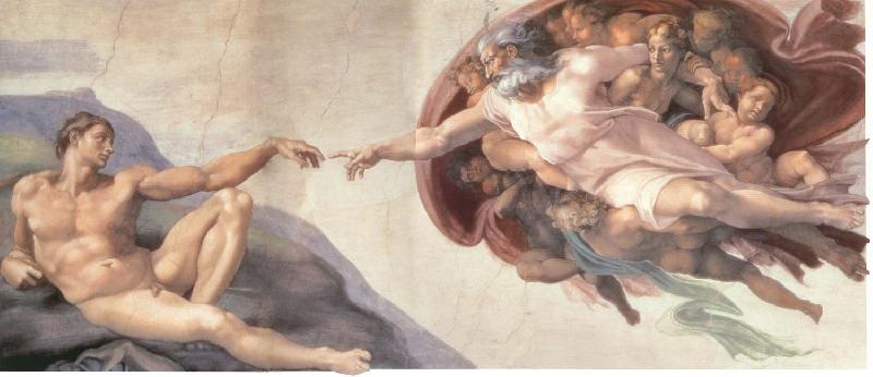 Michelangelo Buonarroti The Creation of Adam